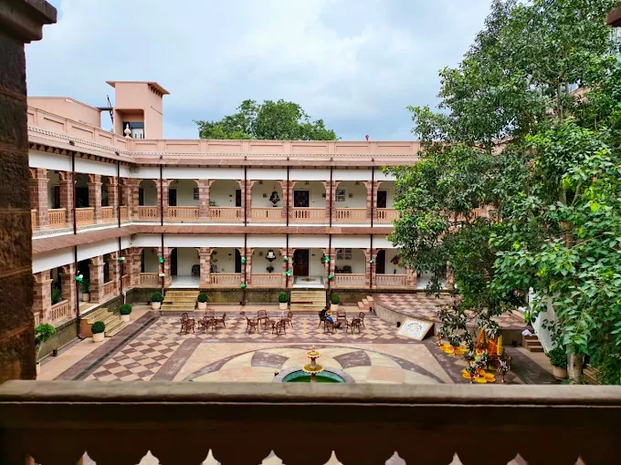 Courtyard tree view