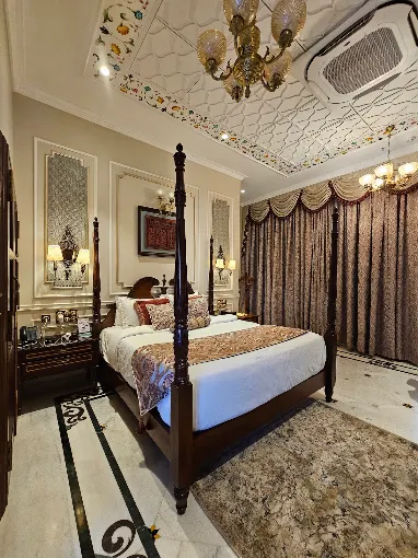 Heritage room with warm interiors