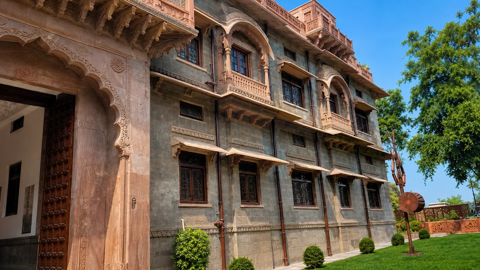 Side wing of the restored heritage building