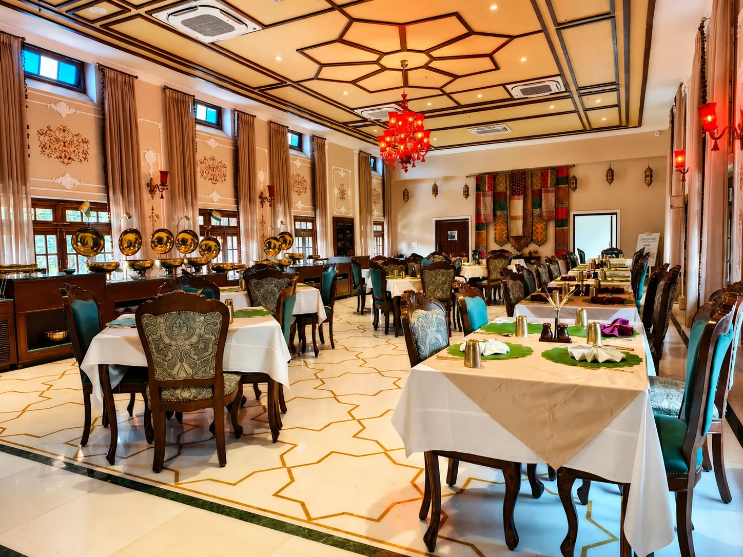 Heritage restaurant dining hall