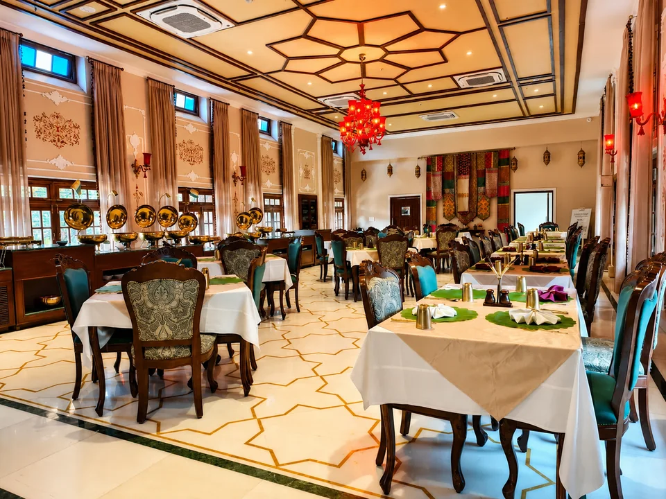 Grand restaurant dining hall