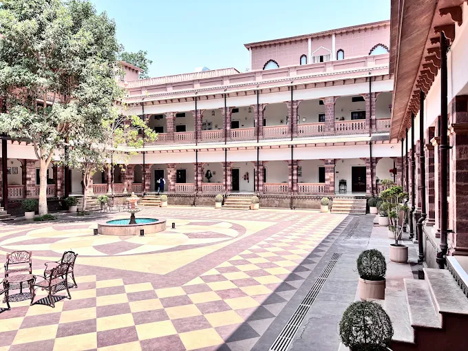 Heritage courtyard day view